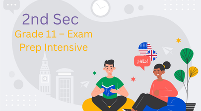 Grade 11 – Exam Prep Intensive